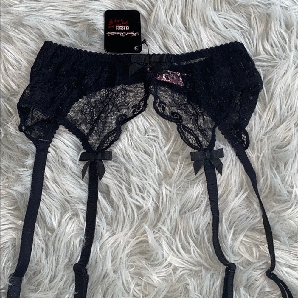 Agent Provocateur Love suspender black Size 3 NWT